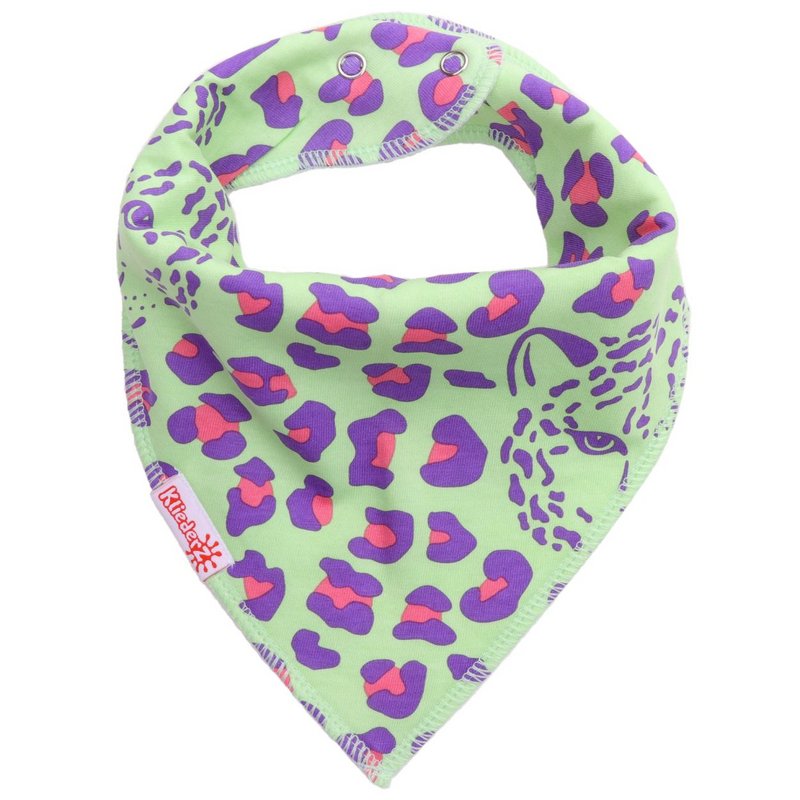 Spiczasty śliniaczek Lucky Leopard - śliniaczek niemowlęcy