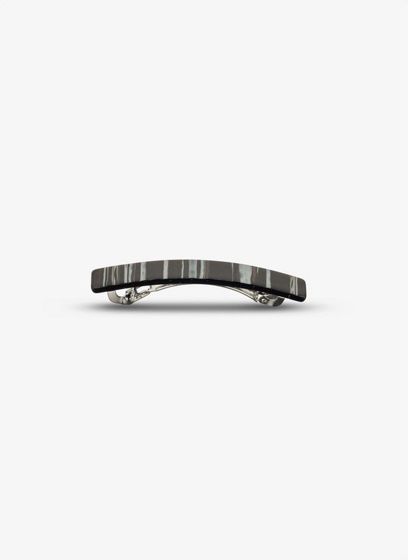 Hair clip Janet stripes black