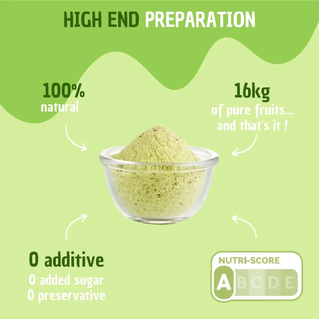 BULK Green - 100% czysty preparat owocowy do nawodnienia
