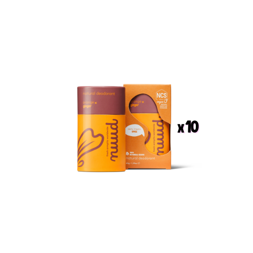 Vegan Deodorant - Orange x Ginger Stick (x10)