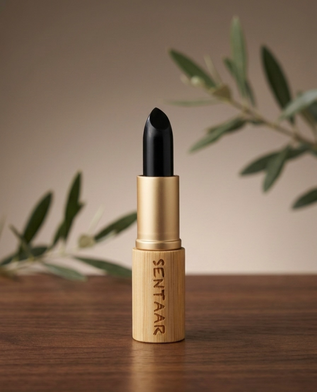 TOURMALINE Lápiz Labial Mineral Hidratante – Larga Duración – Natural Sin Mica
