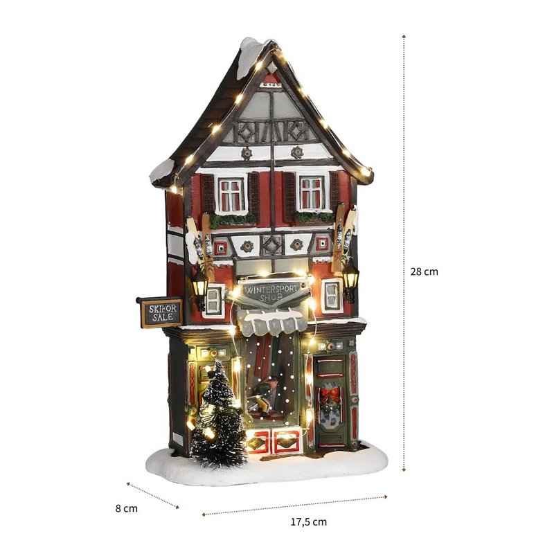 Christmas village miniature Luville Originals Multi-coloured