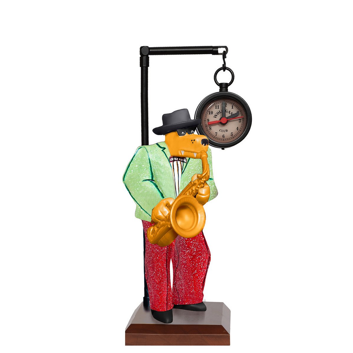 Jazz Wolf=Reloj de escritorio