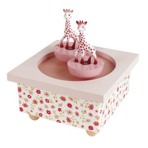 Sophie the giraffe music box - Pink