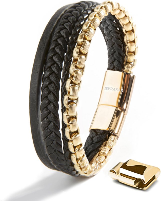 Bracciale in pelle "Eroe"