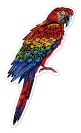 Scratch Stickers - Vogels