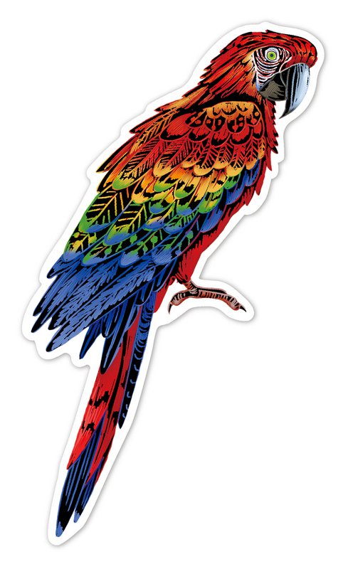 Scratch Stickers - Vogels