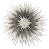 Stella-Dalia, perkamentpapier wit-grijs-wit 60 cm