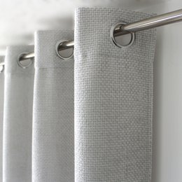 Chenille fløjlsgardin, med øjer, 140x240, Kamala Collection