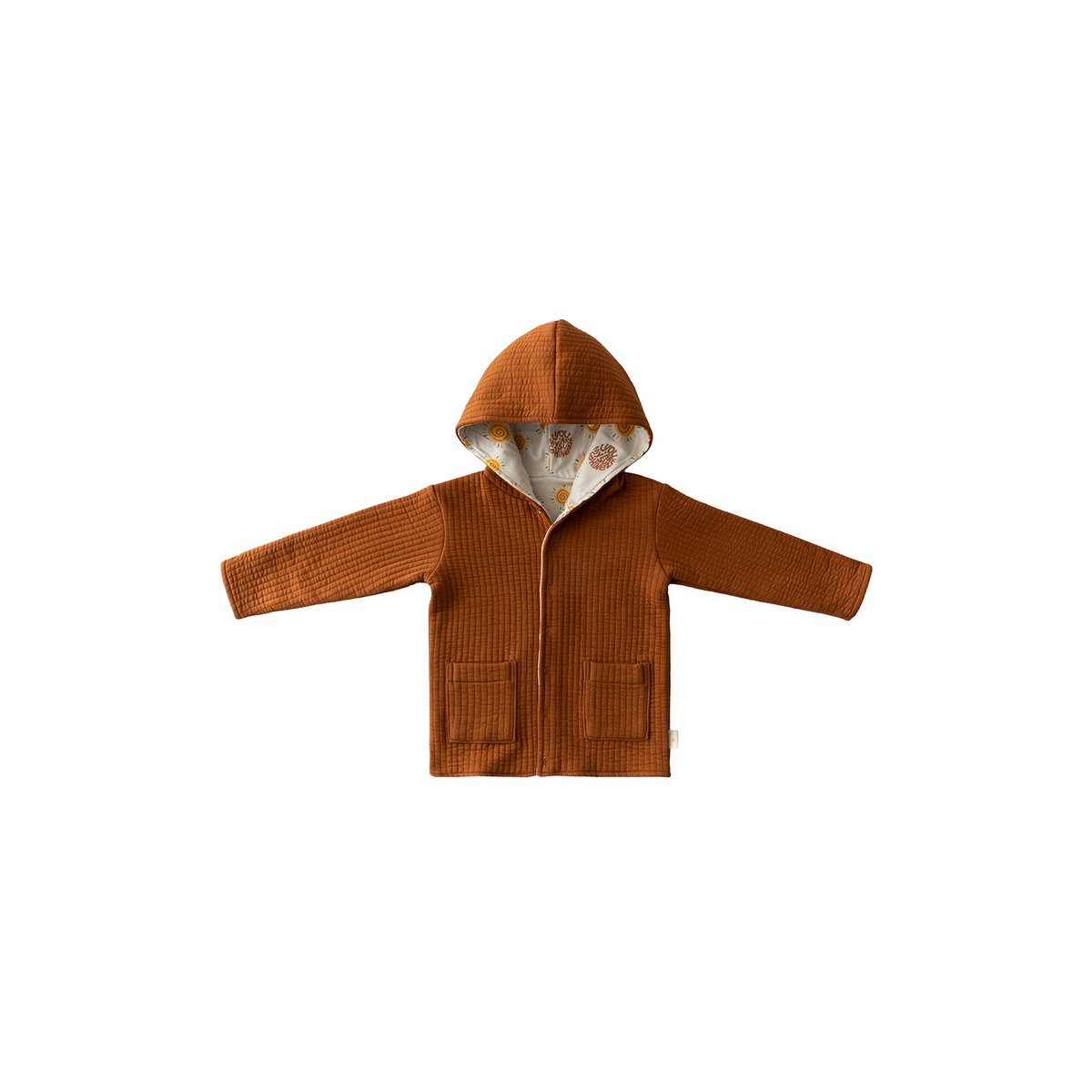 Double-Sided Reversible Hoodie - Sunshine