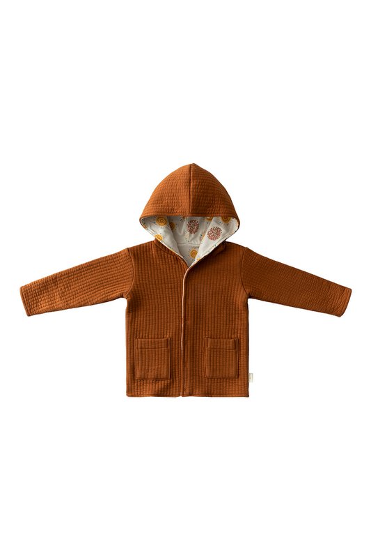 Doppelseitiger Wende-Hoodie – Sonnenschein