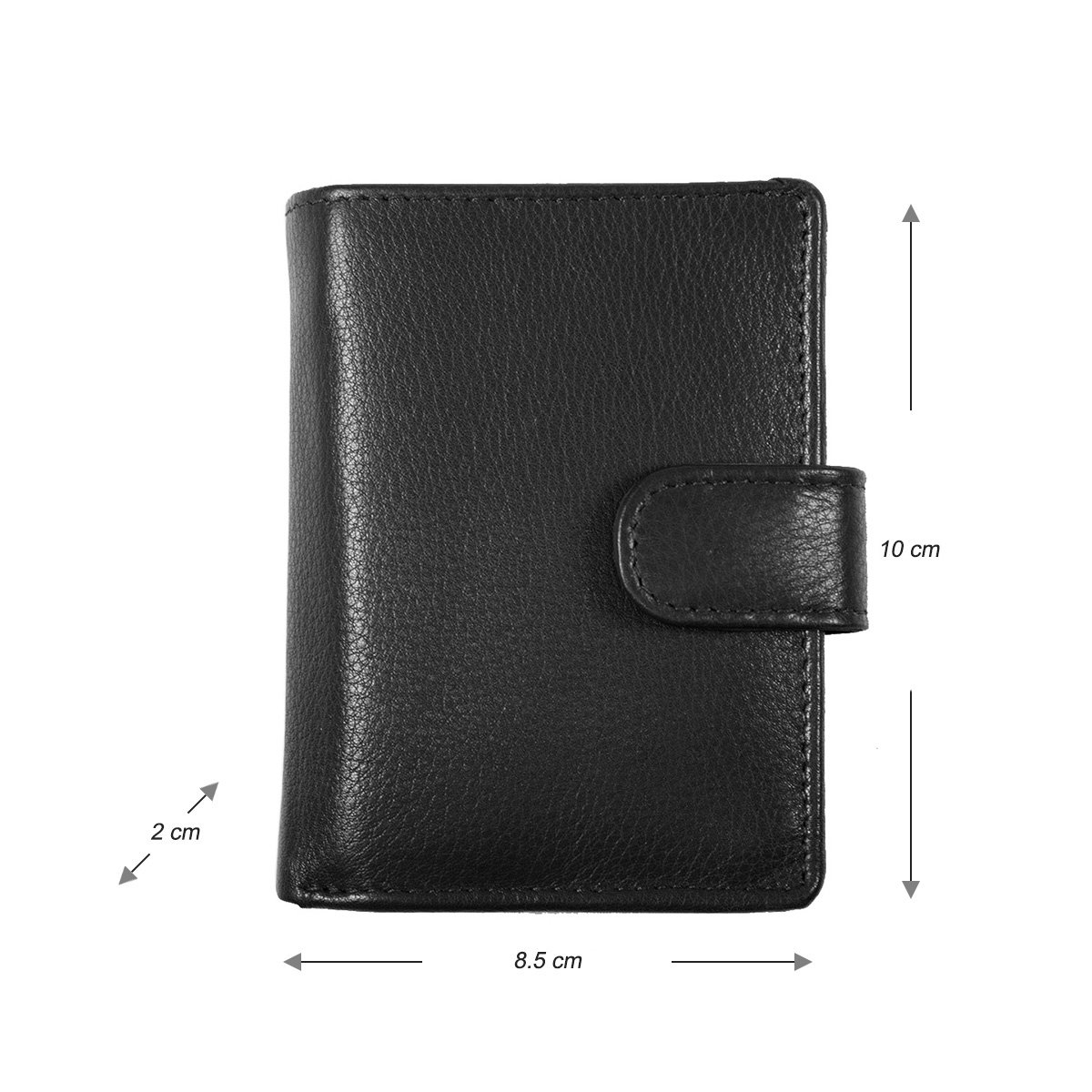 Cardprotector - Miniwallet - Mini wallet - Leather card holder leather - Credit card holder In 11 Colors