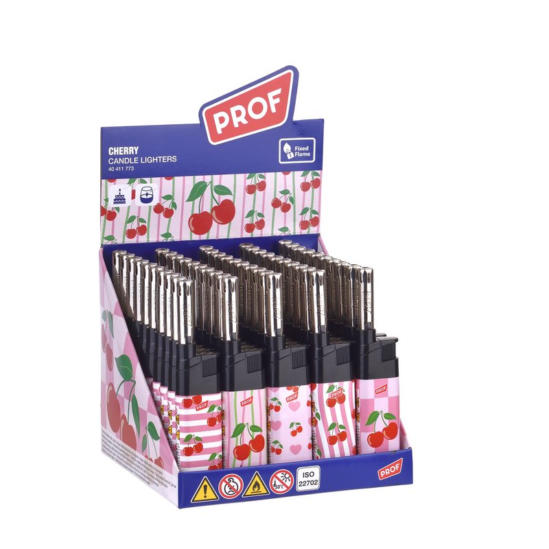 Briquet PROF Fixflame Cobia Cherry – Flamme Classique