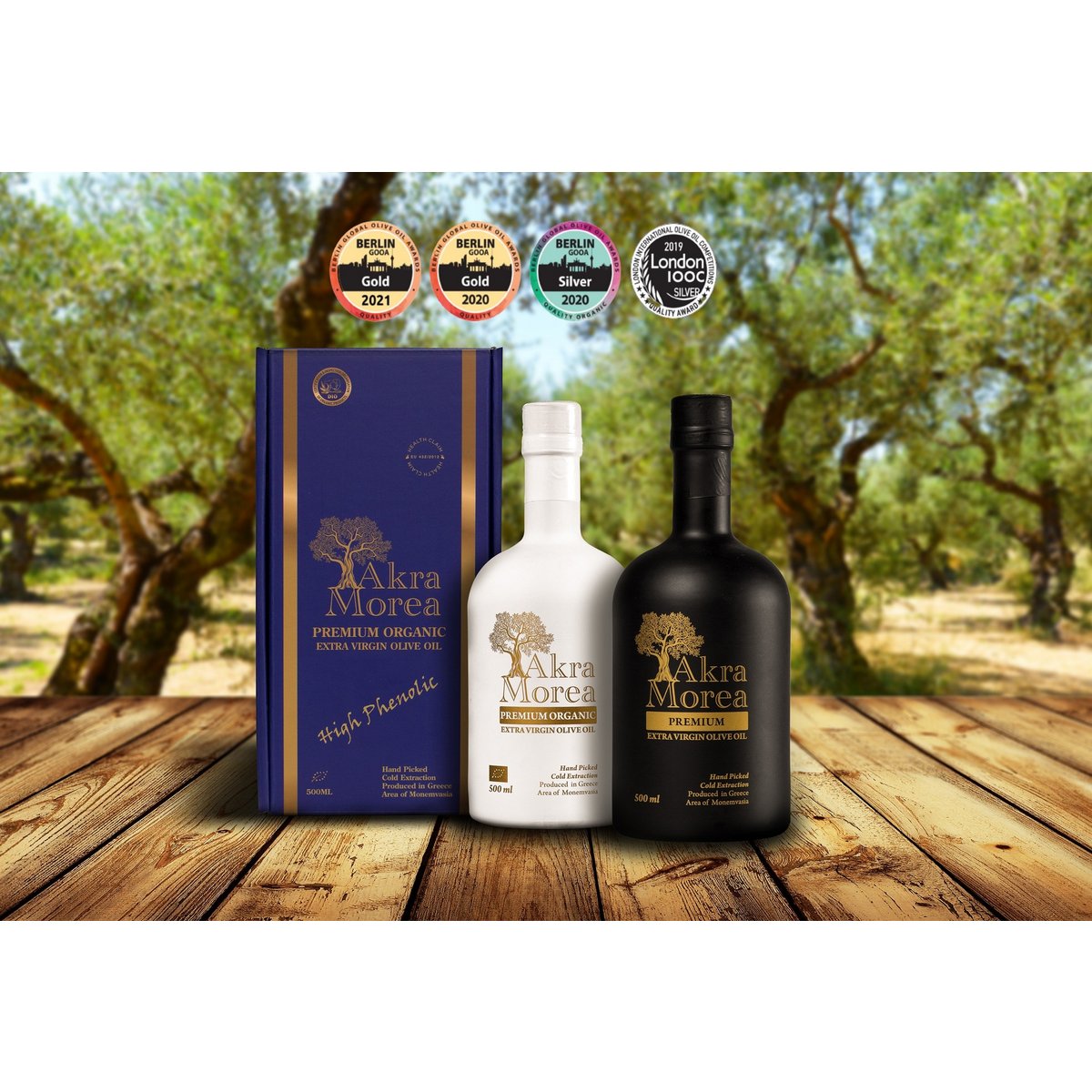 Premium Bio-Olivenöl extra vergine 500ml