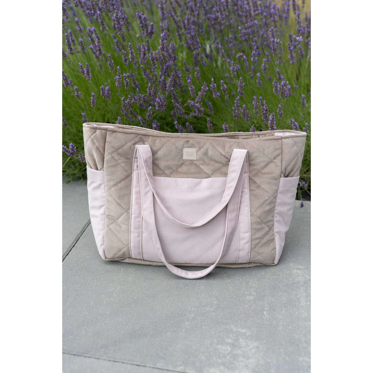 Rejsetaske "Pink & Beige"