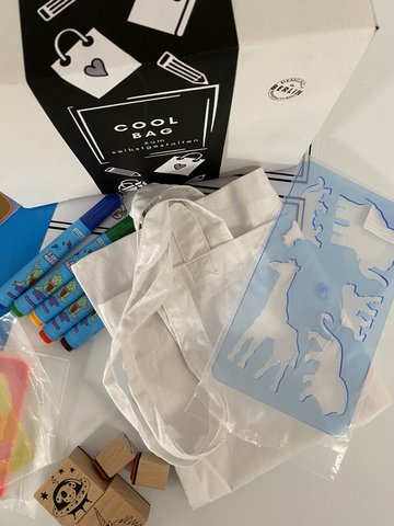 Kreativ Box cool Bag zum Selbstgestalten