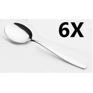 Set van 6 dessertlepel van New York