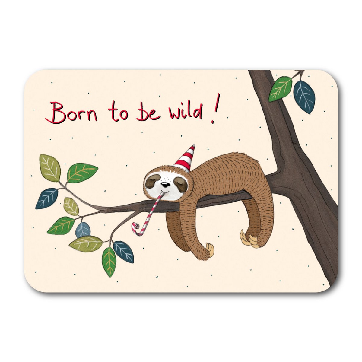 Natural paper postcard 7187
