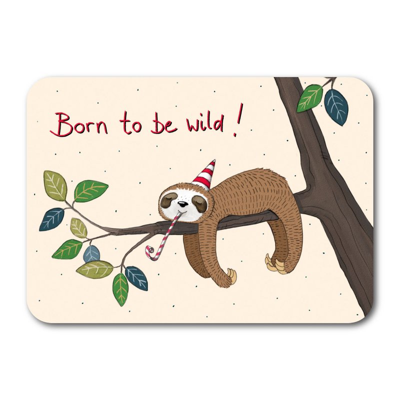 Natural paper postcard 7187