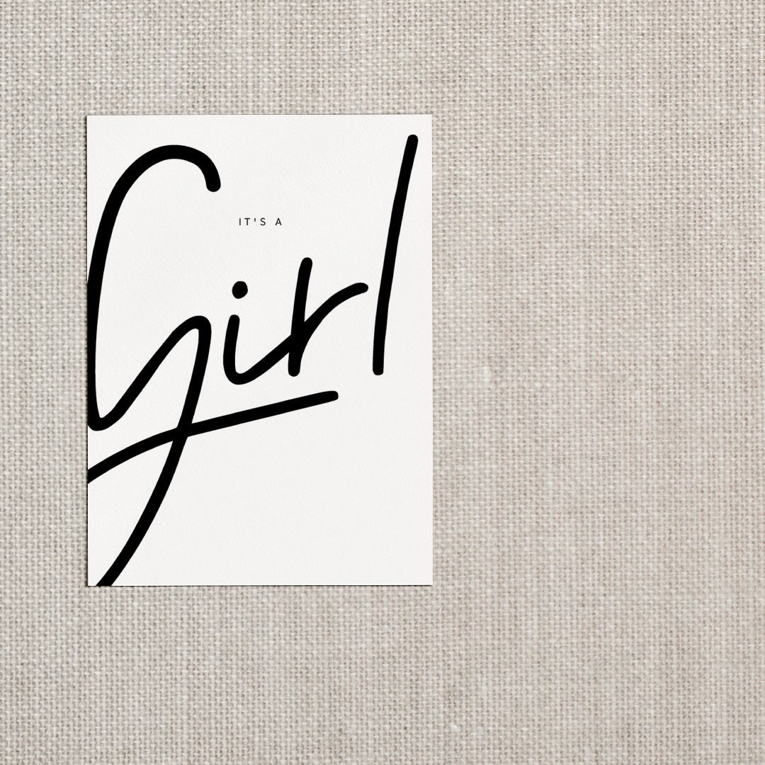It's a girl
