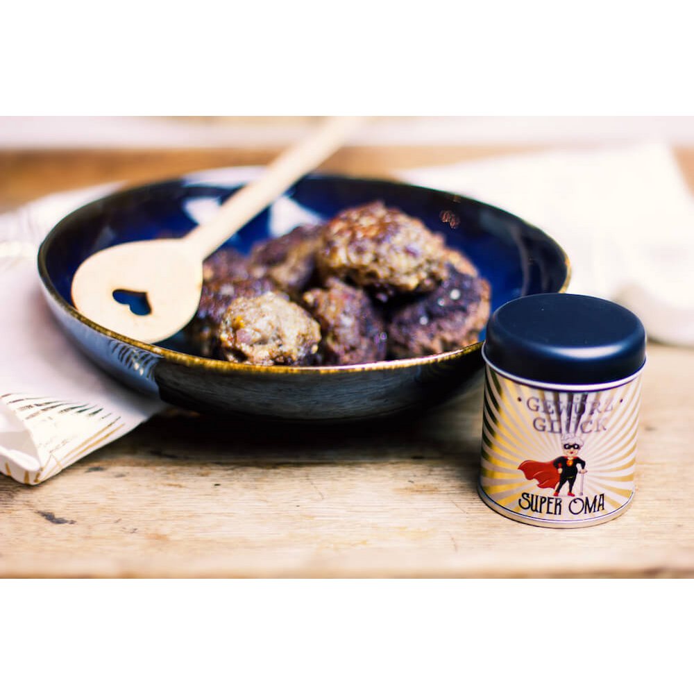 Gewürz-Glück Super Grandma Spice – Hearty spice mixture for roulades, roasts, goulash, Obazda & meat cakes