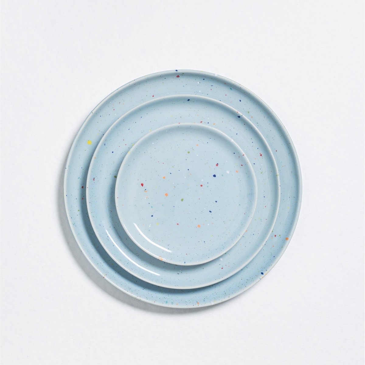 New Party Bread Plate 17cm - Mix 6 Pieces