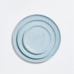 New Party Bread Plate 17cm - Mix 6 Pieces