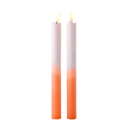 LED-søjlelys Peachy - Sæt med 2