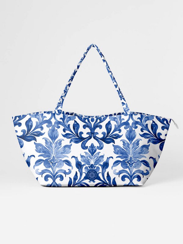 Travelbag Blue Tile