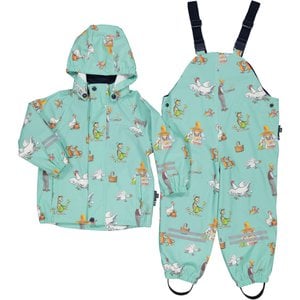 Regenset mit Fleecefutter von Petterson und Findus Mint
