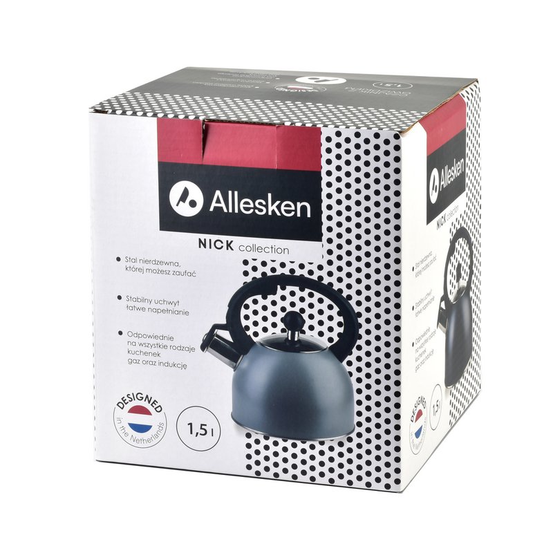 Wasserkocher NICK Silber 1,5L