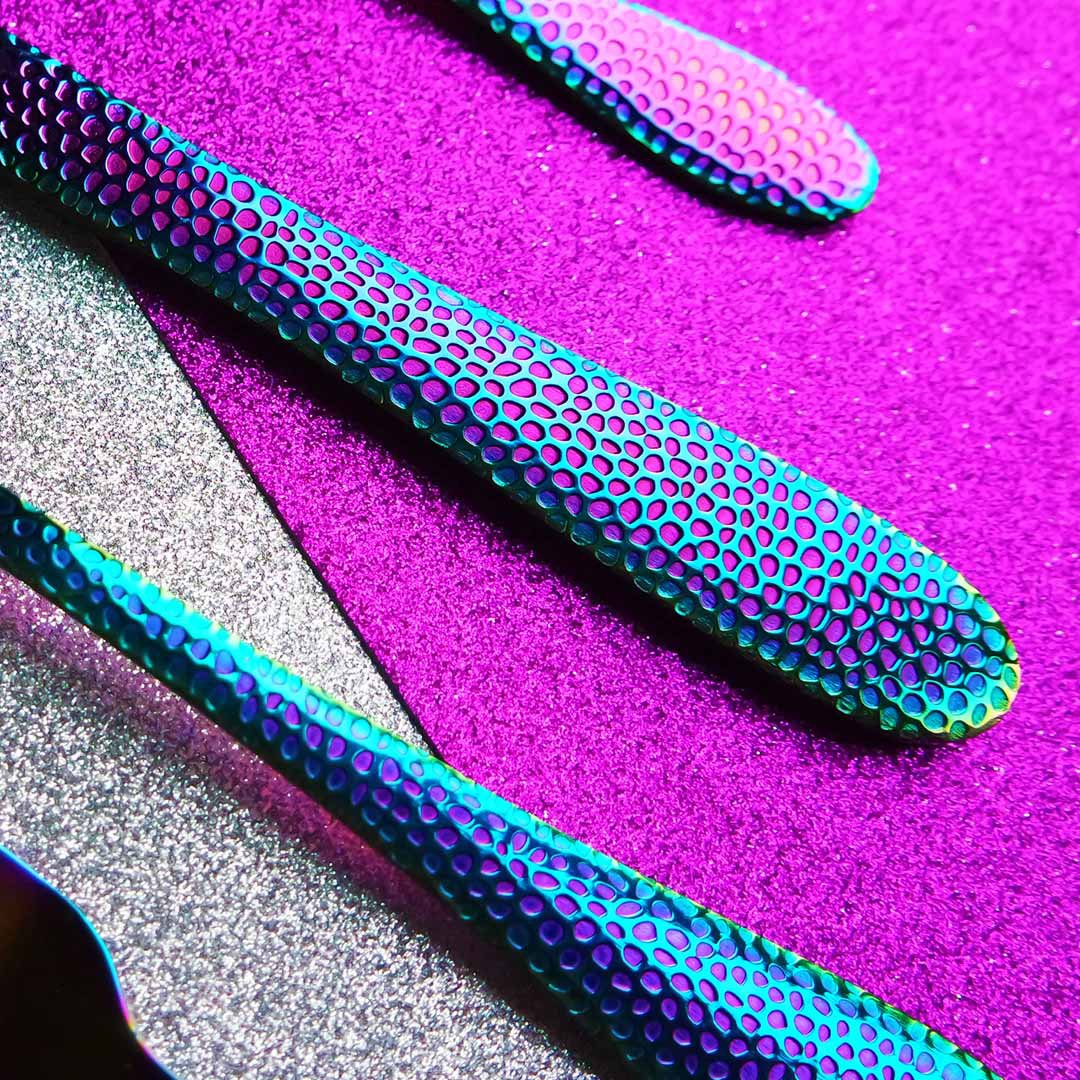 Rainbow bestiksæt 24 dele | rustfrit stål