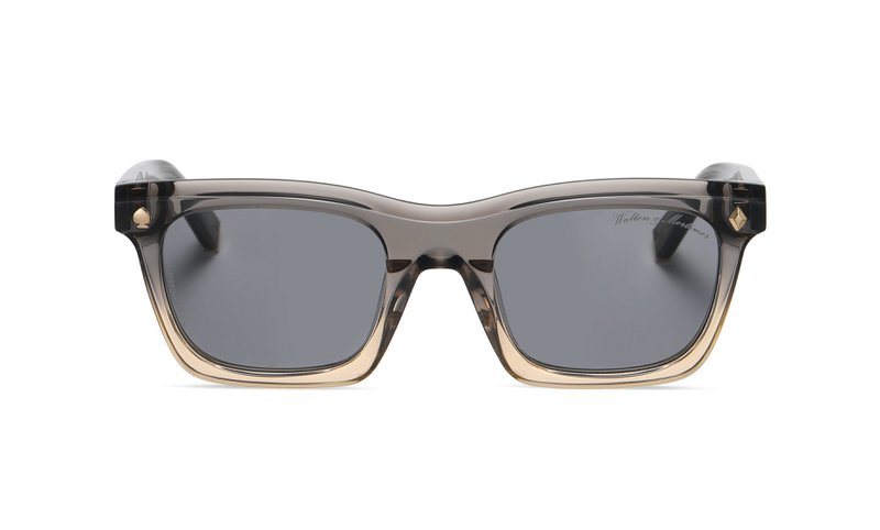 Walton & Mortimer Nr. 54: Transparente graue Sonnenbrille „Inferno“.