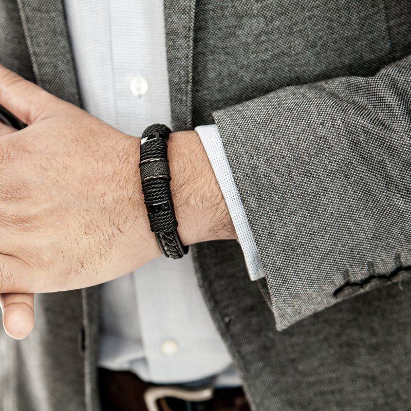 Lederarmbånd "Ring"