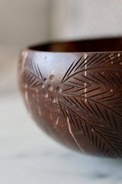 Palme kokos skål