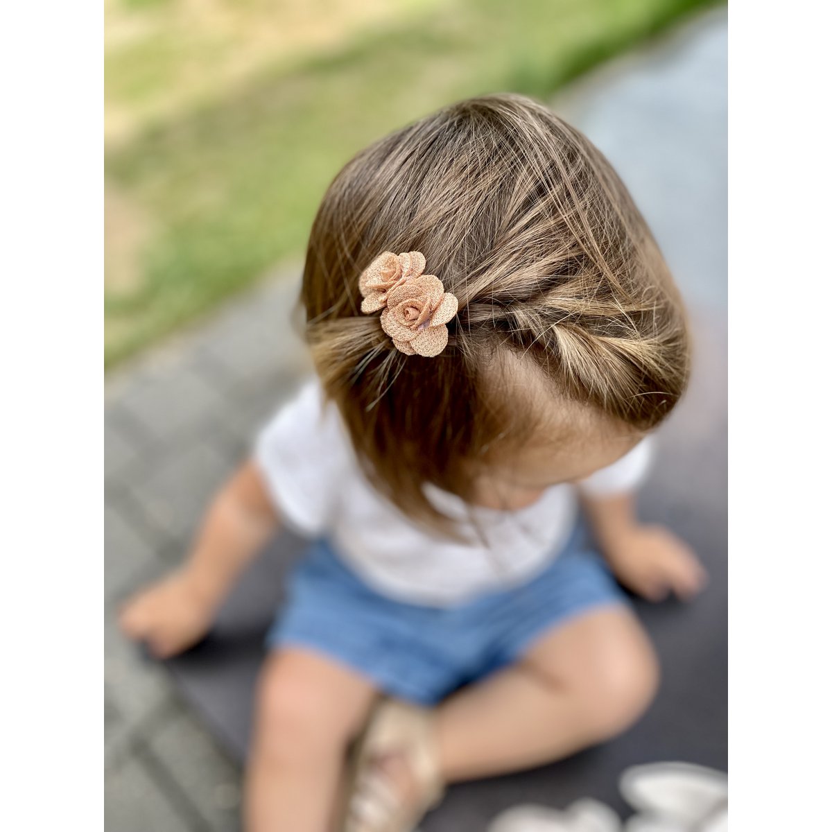 Set of anti -slip hair clips autumn 2