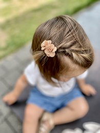 Set of anti -slip hair clips autumn 2