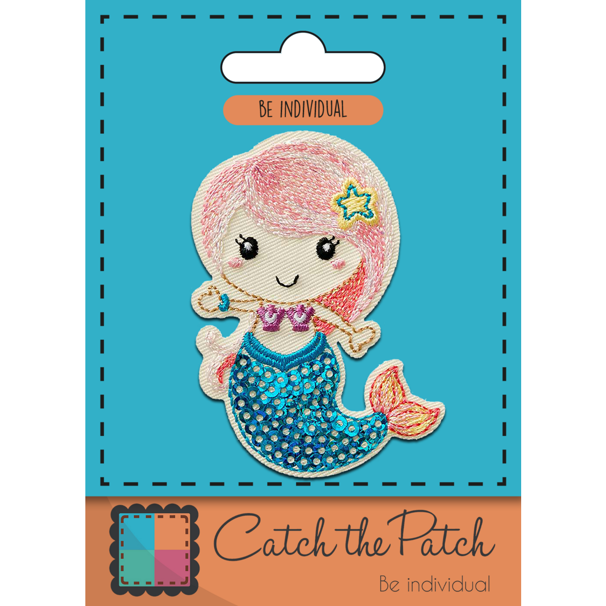Paillettes sirène - bleu