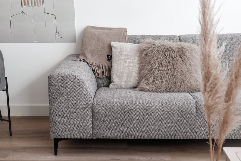 Tibet sheepskin cushion | 15 colors | 45x45cm