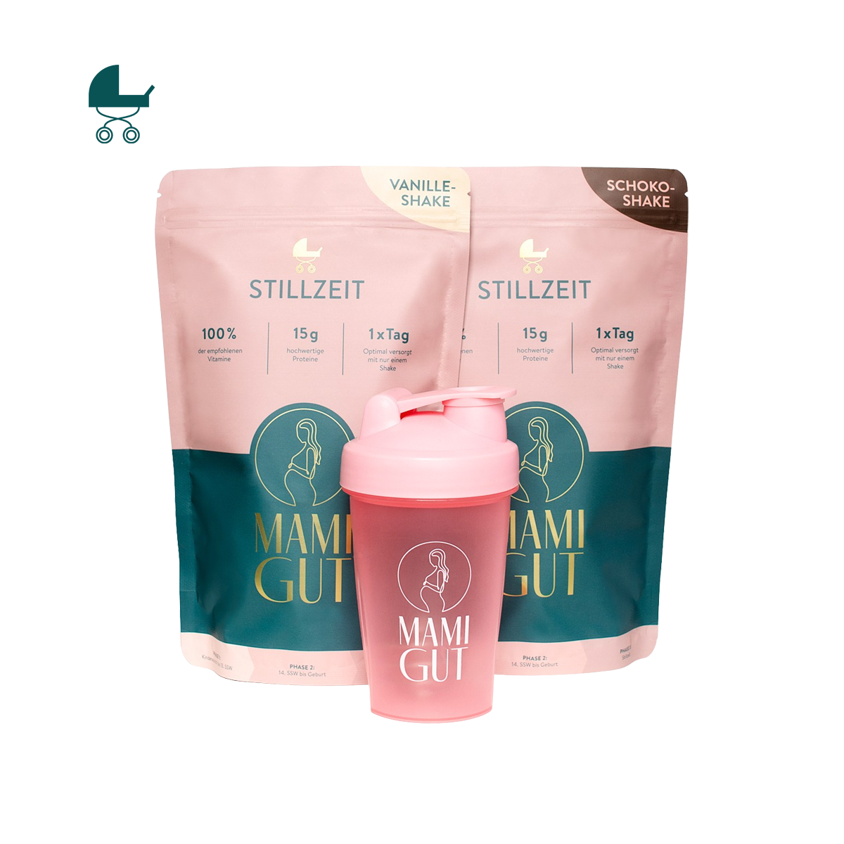 MamiGut Stillzeit ♡ Monatspaket + Shaker