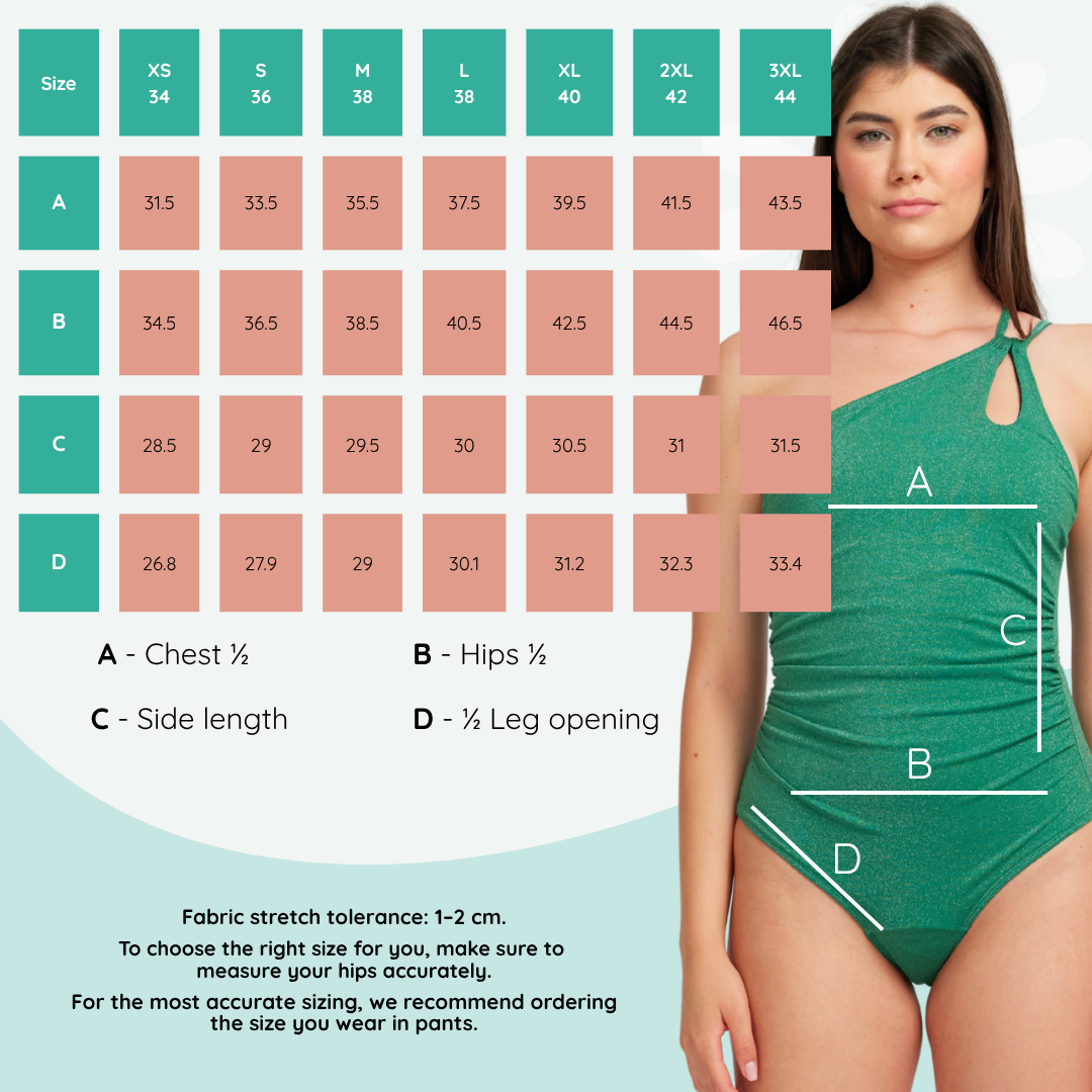 Femieko Eva MAINTRAL MENSTRUAL réutilisable - Absorption modérée, protection des fuites à 3 couches, vert