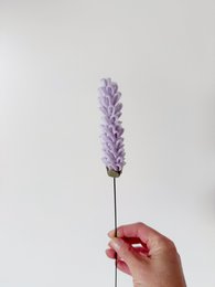 Filt blomster lavendel center lilla kopi