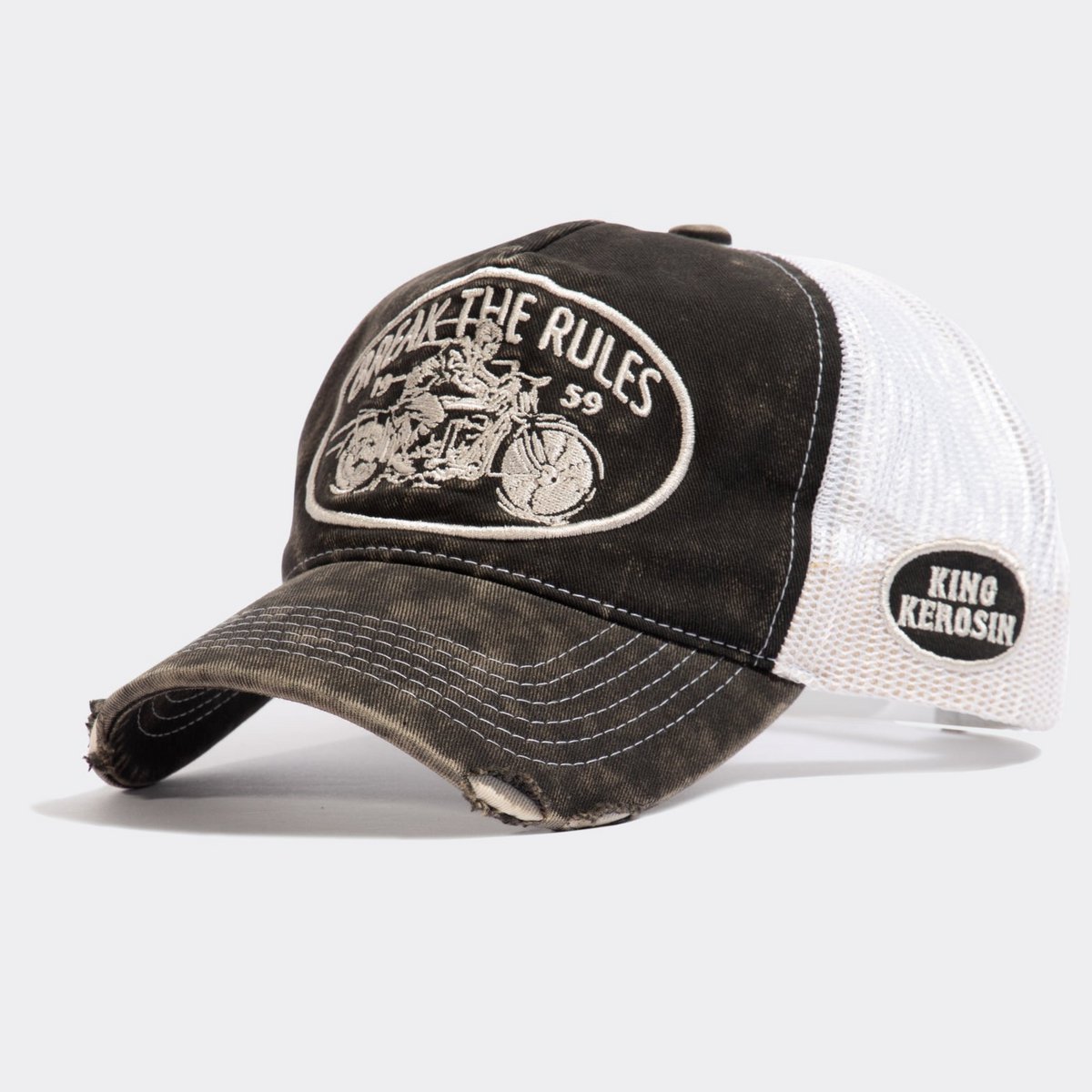 Trucker Cap im Used-Look «Break the Rules»