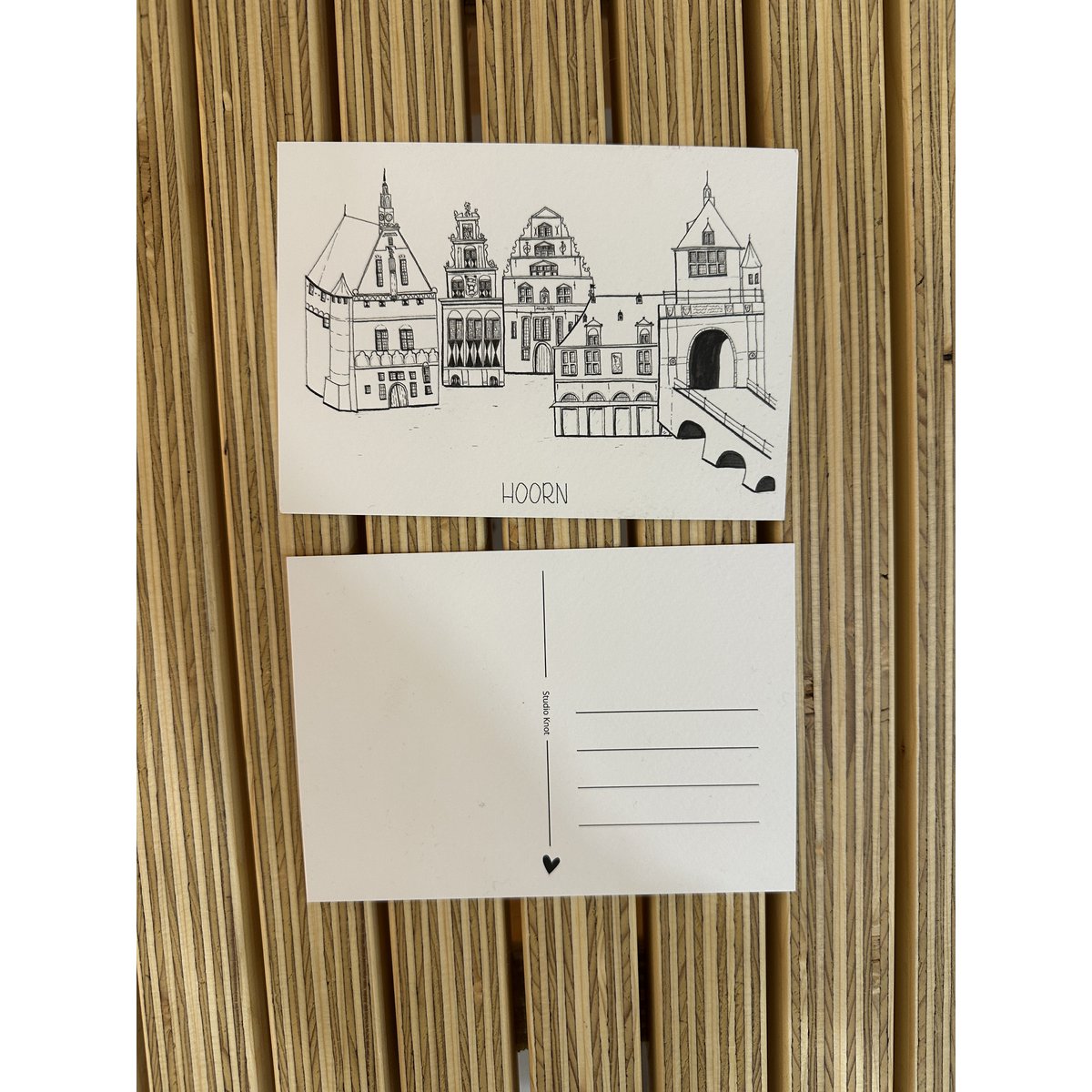 Postkarte Hoorn