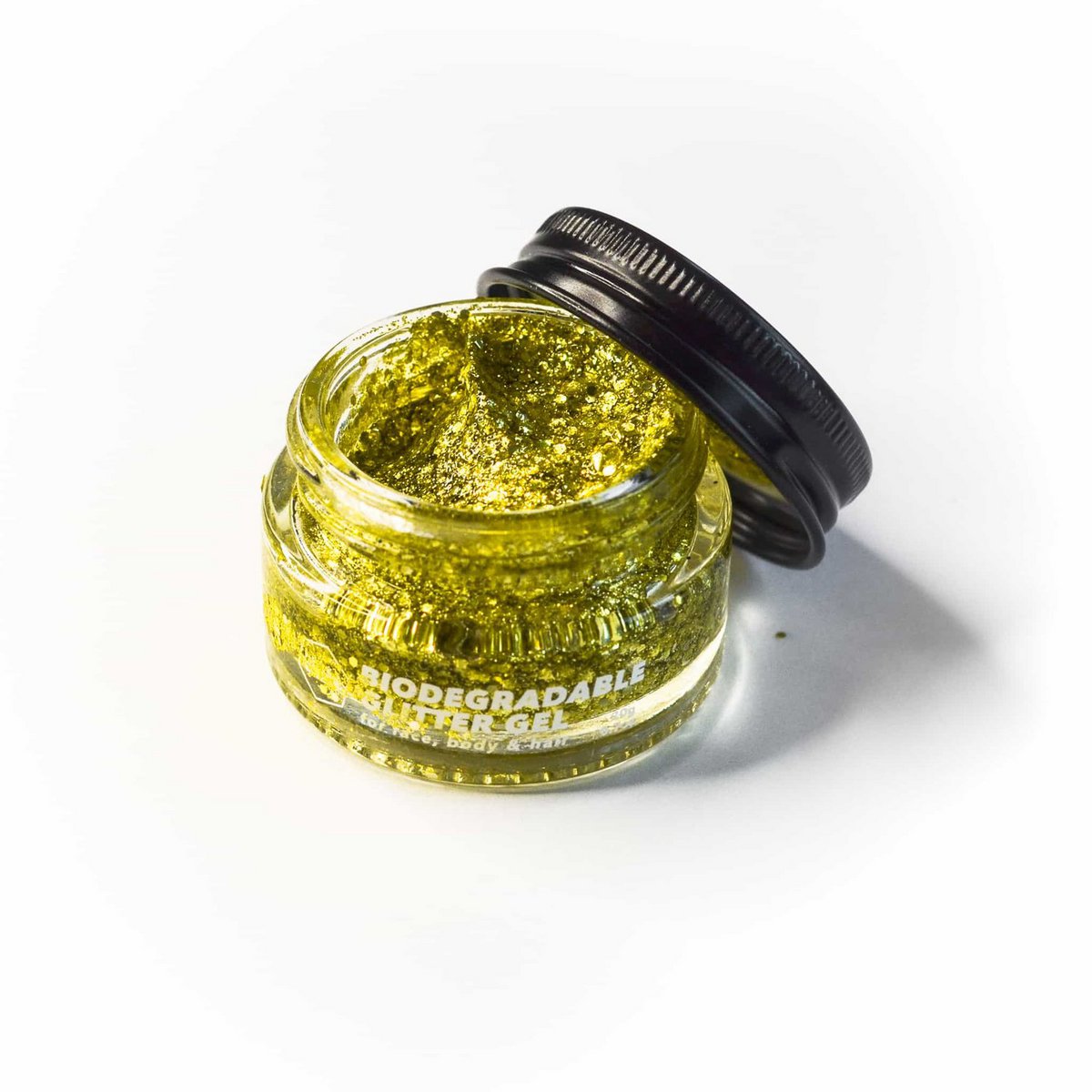 Glitzergel: Gold