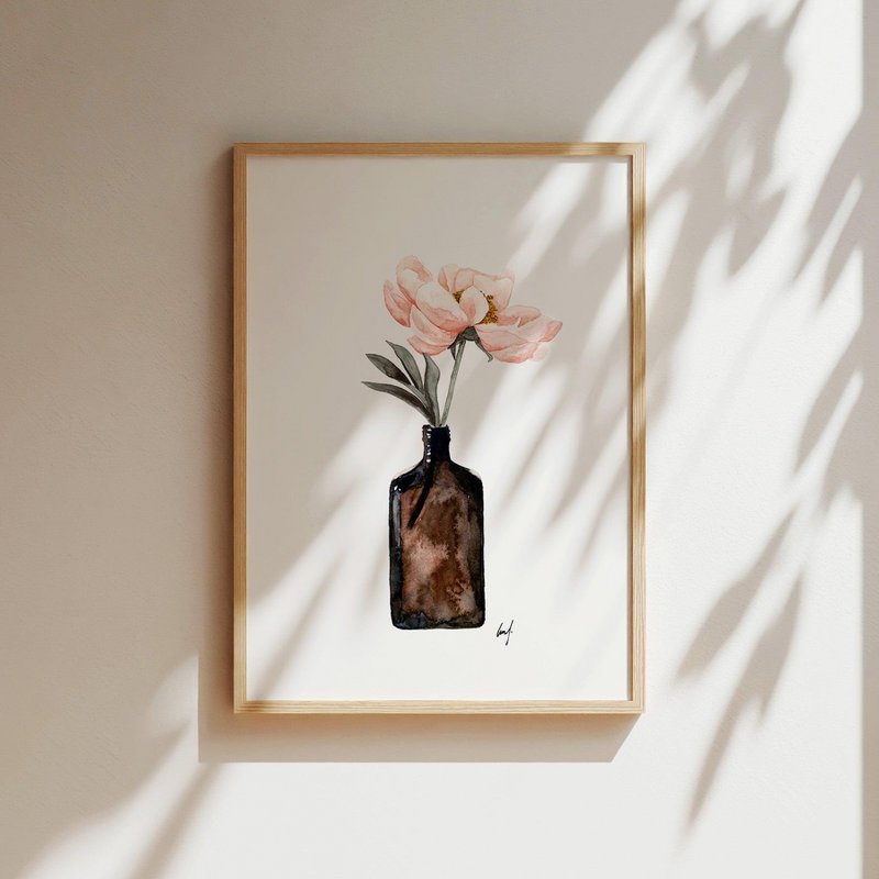 Art print - Coral Blossom