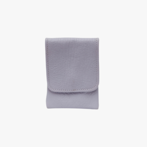 Pooch leather | Stylish Reward Bag for Dog Biscuits and Poo Bags - Lilac Purple