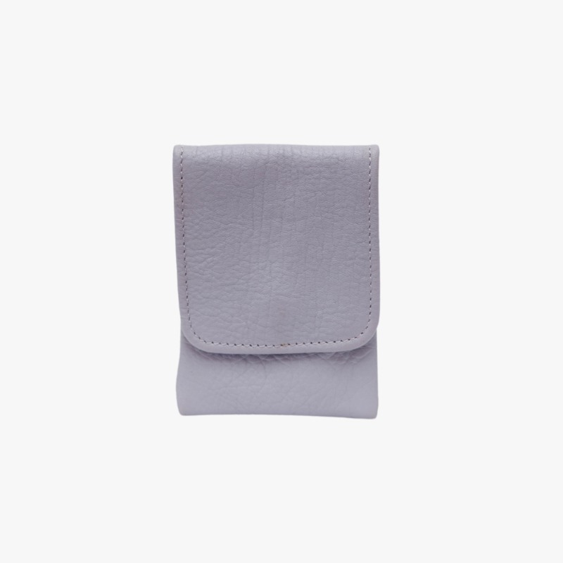Pooch leather | Stylish Reward Bag for Dog Biscuits and Poo Bags - Lilac Purple