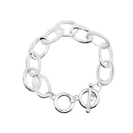 Oval Link Chain Armbånd
