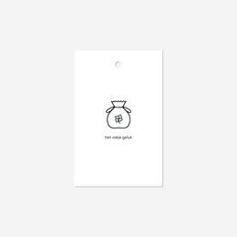 Etiqueta de regalo | bolsa de suerte